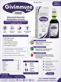 Givimmune Plus — Nanocurcumin Immunity Syrup (170ml)